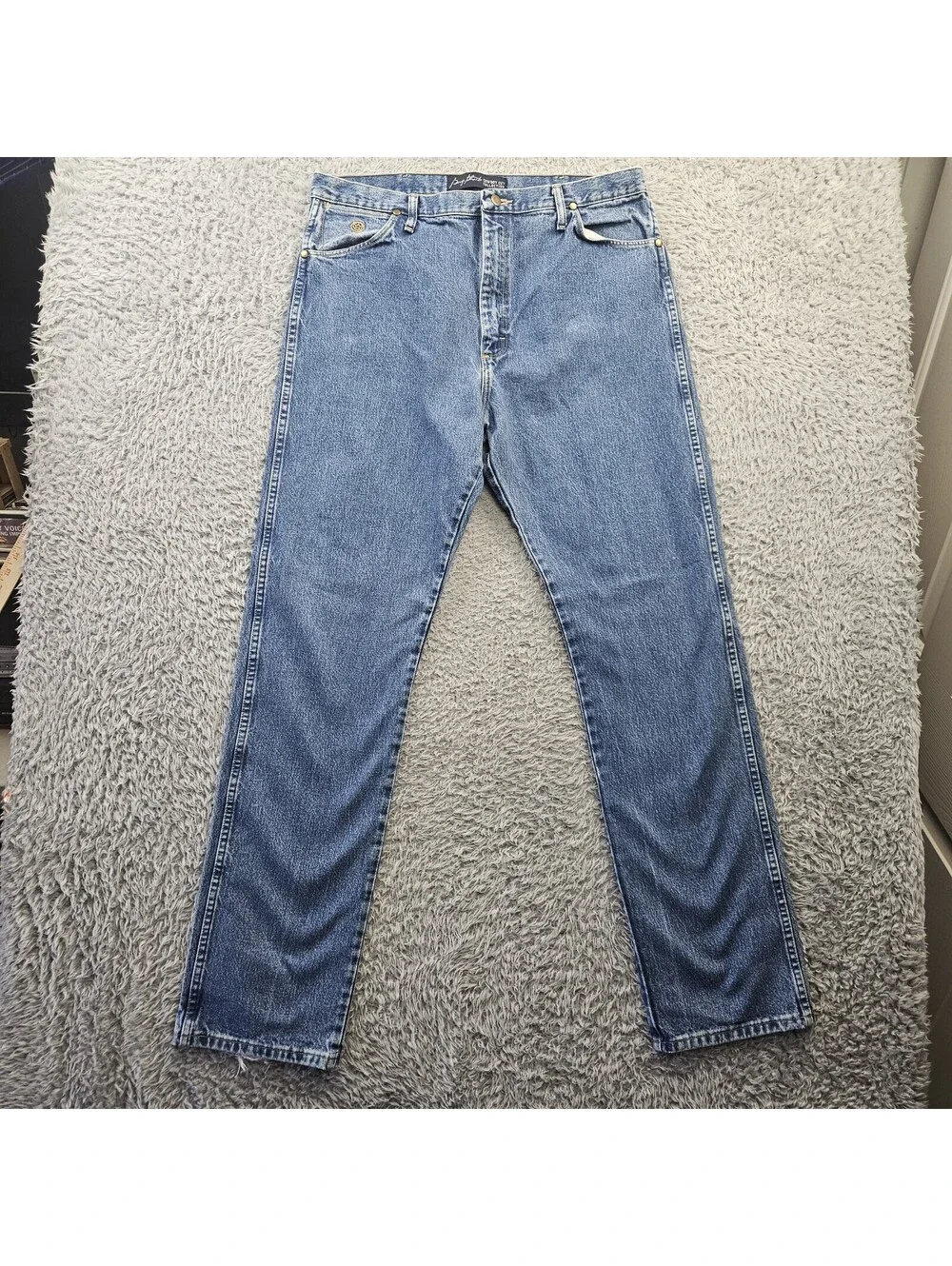 Wrangler Jeans George Strait Cowboy Cut 38x36 (Fits 37x36) 13MGSHD *HEM